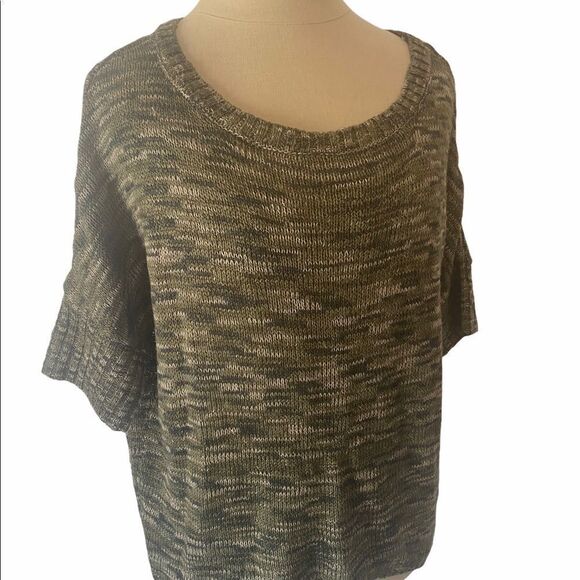 Eyelash Oversized Shades of Green Sweater - Picture 2 of 13